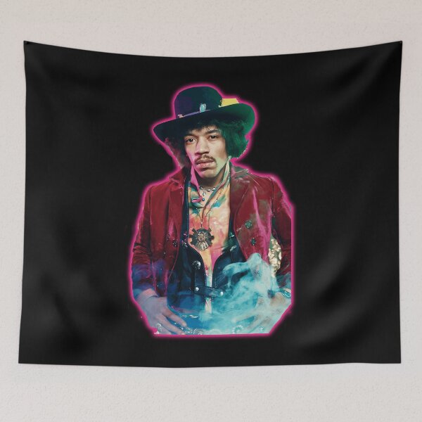 Aperçu de l'œuvre Jimi Hendrix, chanteur et guitariste créée et vendue par pik-niki.