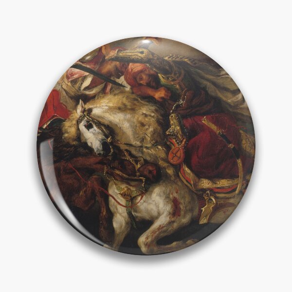 Item preview, The Combat of the Giaour and the Pasha by Eugène Delacroix | Orientalist Epic Scene designed and sold by Shoupay.