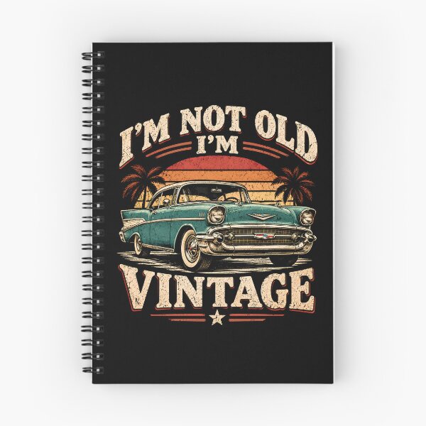 Item preview, I'm Not Old I'm Vintage Car designed and sold by monika-arthing.