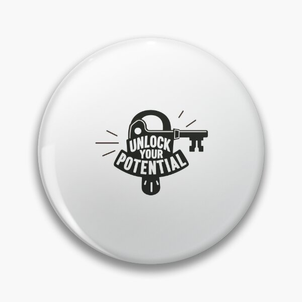 Item preview, Unlock Your Potential Padlock Motivational designed and sold by FWLKIT.