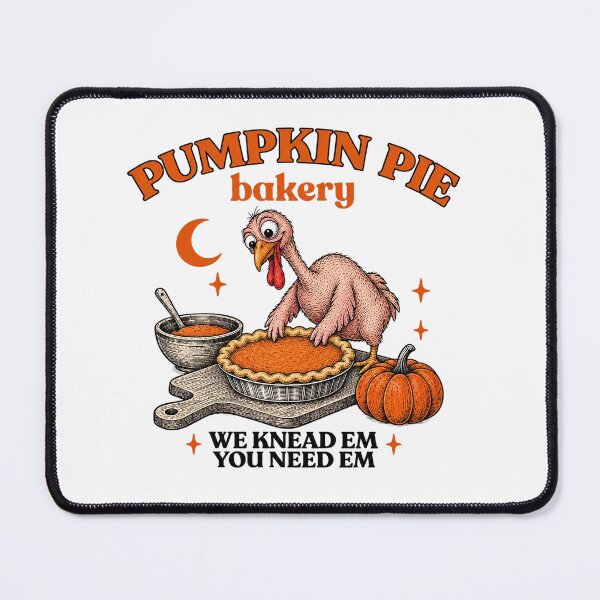 Item preview, Pumpkin Pie Bakery Funny Turkey We Knead Em You Need Em Vintage designed and sold by Derekquie.