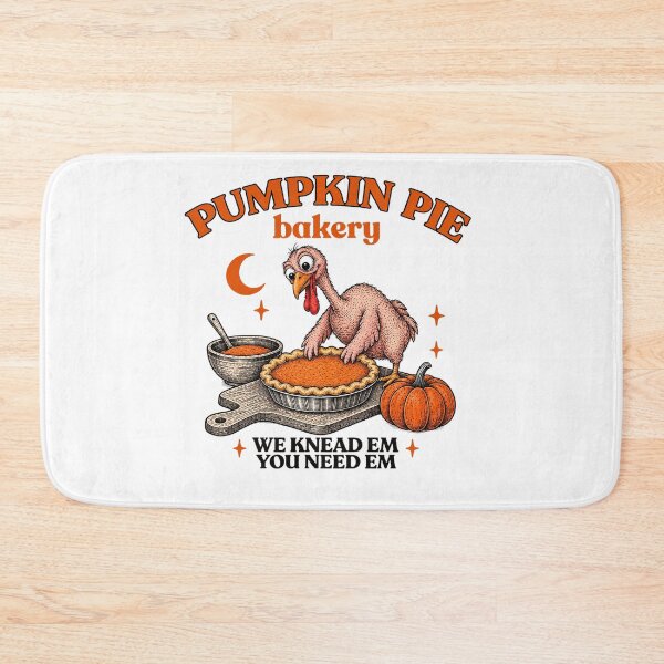 Item preview, Pumpkin Pie Bakery Funny Turkey We Knead Em You Need Em Vintage designed and sold by Derekquie.