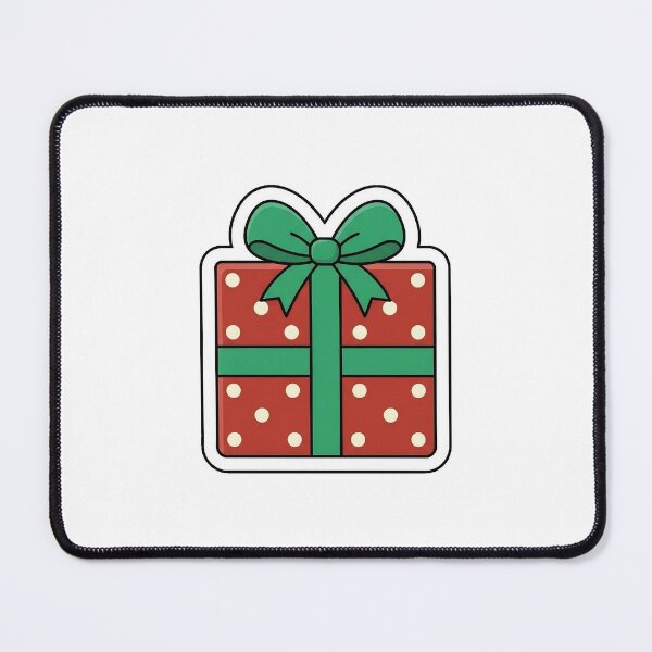 Item preview, Wrapped Gift Box - Kawaii Holiday Present Sticker designed and sold by SimpleP.