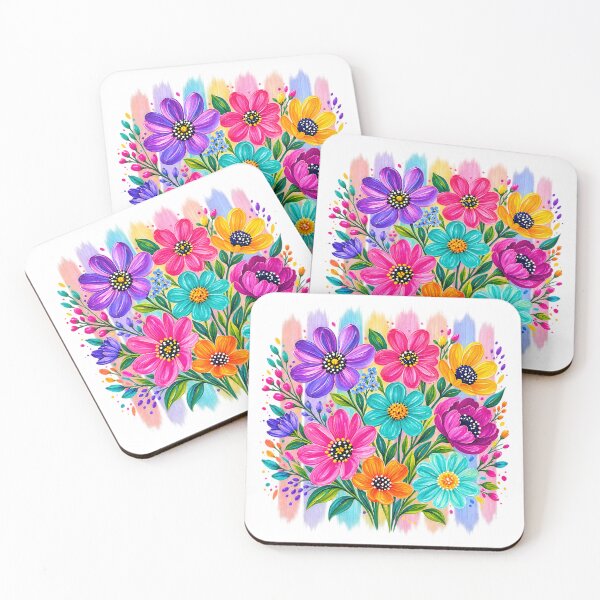 Item preview, Daisy Floral Bouquet Wildflower Garden Spring Summer designed and sold by Rtcraftani.