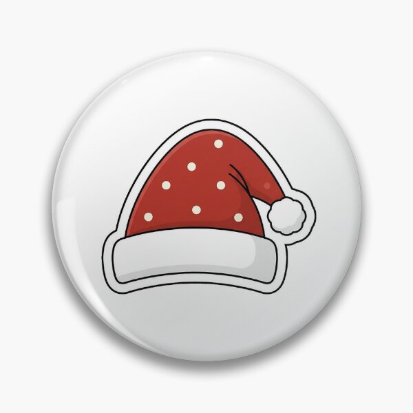 Item preview, Festive Santa Hat - Cute Christmas Accessory Sticker designed and sold by SimpleP.