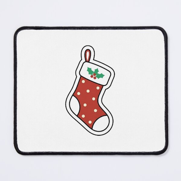 Item preview, Hanging Christmas Stocking - Cute Holiday Decor Sticker designed and sold by SimpleP.