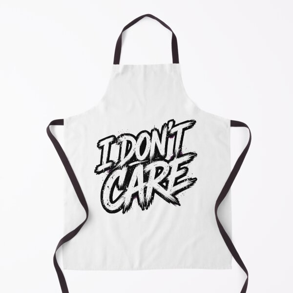 Item preview, I DON'T CARE - Bold Graffiti Brush Streetwear Typography design  designed and sold by VYBE DARK Studio.