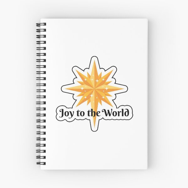 Item preview, Joy to the World Holiday Star - Cute Typography Sticker designed and sold by SimpleP.