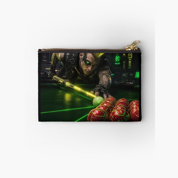 Item preview, Lazy~DayzCo Cyberpunk male snooker player designed and sold by LazyDayzCo.