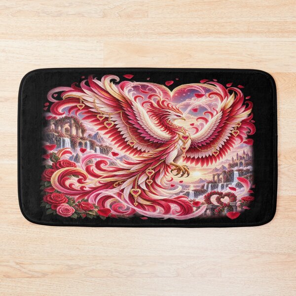 Item preview, Love Phoenix – Romantic Fantasy Bird of Rebirth designed and sold by TroviTutto.