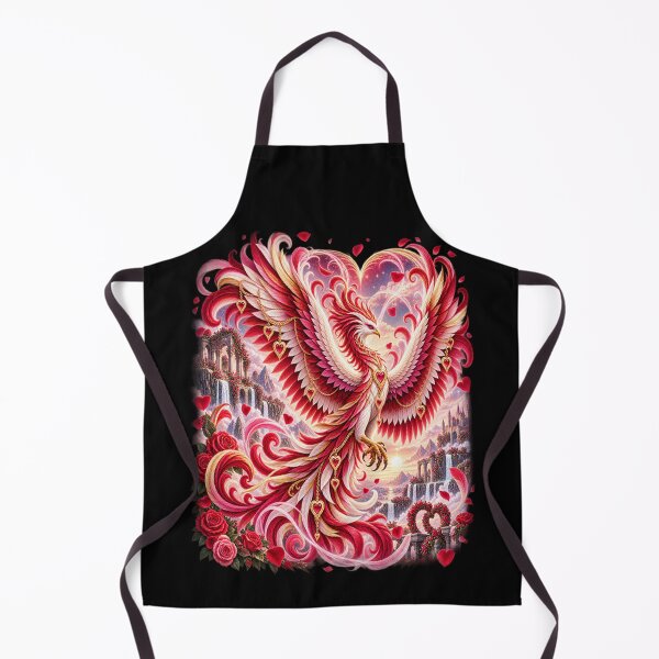 Item preview, Love Phoenix – Romantic Fantasy Bird of Rebirth designed and sold by TroviTutto.