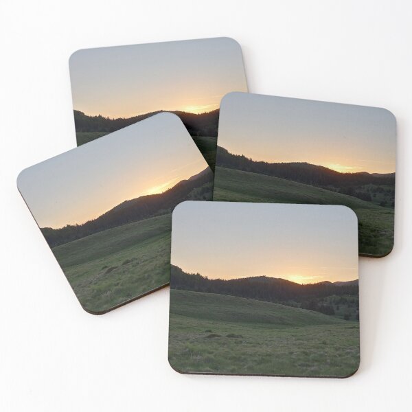 Item preview, Vertical Alpine Valley and Hils at Dusk designed and sold by ObjectAndNature.