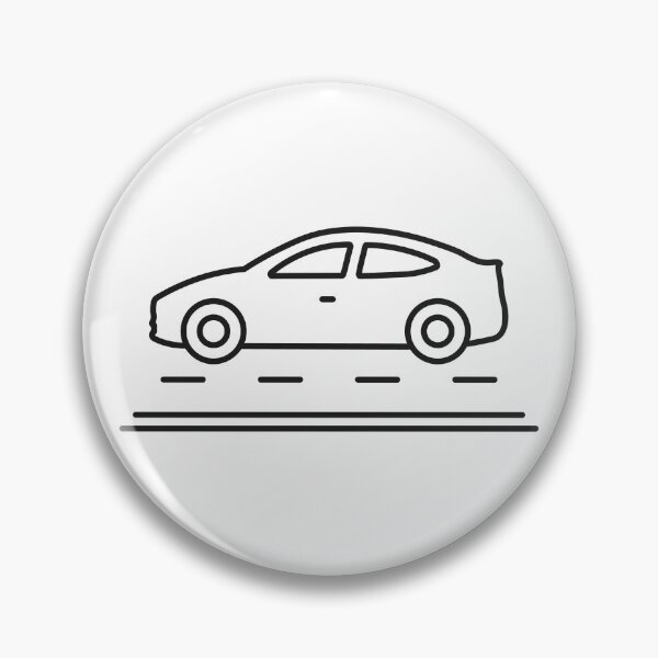 Item preview, Car Road Line Icon designed and sold by VectorForge Studio.