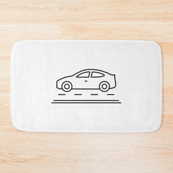 Artikelvorschau, Car Road Line Icon entworfen und verkauft von VectorForge Studio.