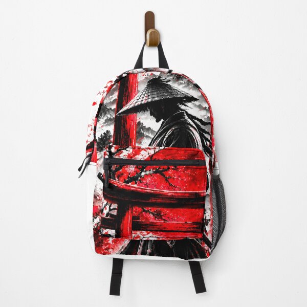 Item preview, Samurai Warrior – Japanese Dark Fantasy Red Moon designed and sold by RazaNocturne.