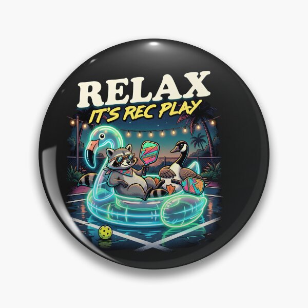 Item preview, Relax, It's Rec Play Pickleball Recreational Player designed and sold by w66aboo.