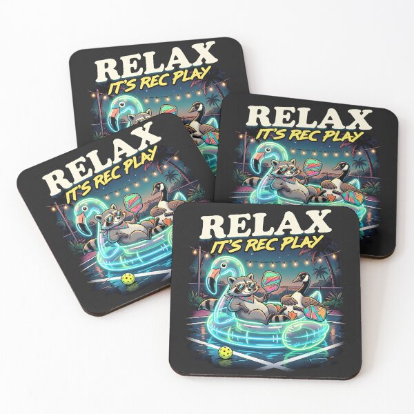 Item preview, Relax, It's Rec Play Pickleball Recreational Player designed and sold by w66aboo.