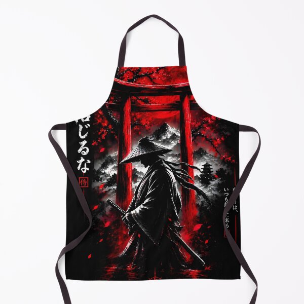 Item preview, Samurai Warrior – Japanese Dark Fantasy Red Moon designed and sold by RazaNocturne.