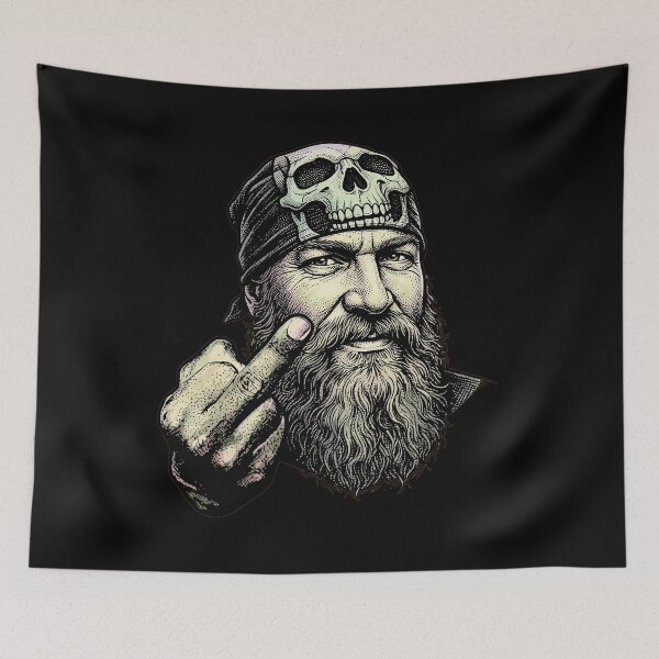 Item preview, Redd Foxx Middle Finger designed and sold by DaundArt.