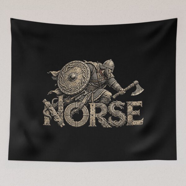 Item preview, Norse Warriors Design, Viking Warrior Artwork, Norse Mythology Graphic, Viking Gift, Norse Warrior Art, Ancient Scandinavian Warrior, Viking Battle, Nordic Heritage designed and sold by Typologystudios.