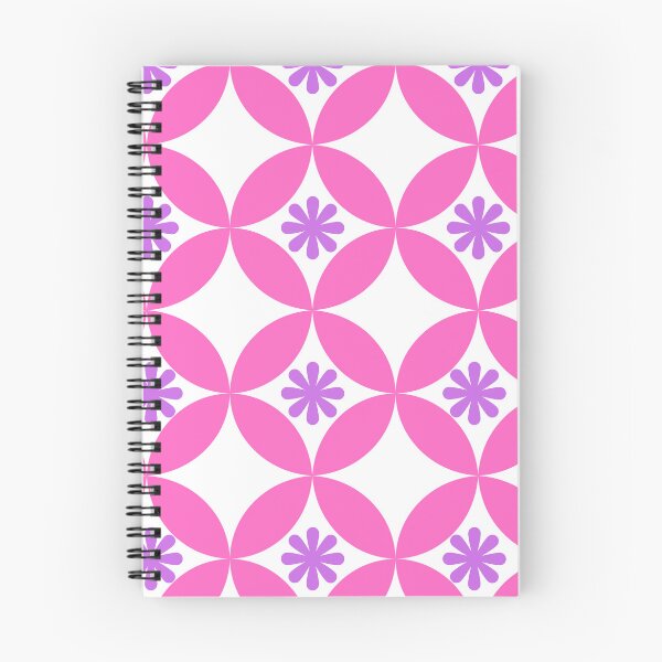 Item preview, Vibrant Pink and Purple Y2K Daisy Grid Art designed and sold by RAJASWARSTORE.