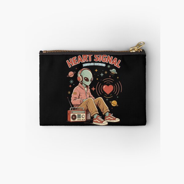 Item preview, Alien Listening To Heart Signal Message Received designed and sold by NatalieJeans.