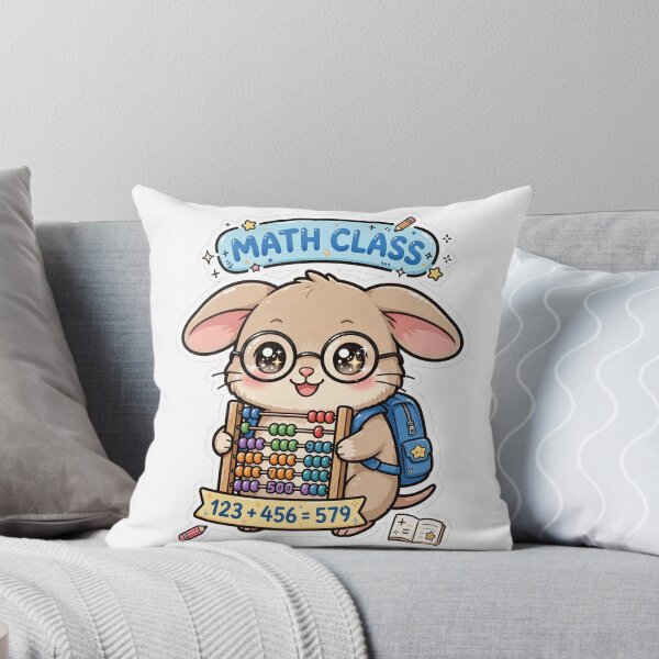 Item preview, Kawaii Kangaroo Math Class Abacus designed and sold by Wildlife-Walk.