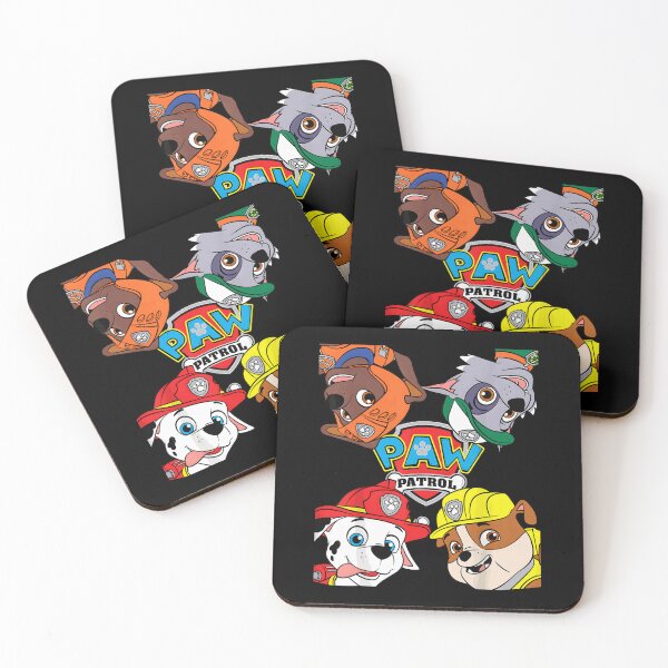 Item preview, Rescue Dog Team Faces In Four Corners designed and sold by AlanPitek.