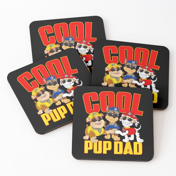 Item preview, Rescue Dog Team Father S Day Cool Pup Dad designed and sold by AlanPitek.
