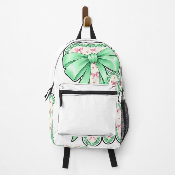 Item preview, Thankful Coquette Mint Green Bow Pink Bows Pattern Graphic designed and sold by Derekquie.