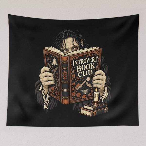 Item preview, Frankenstein Introvert Book Club by Candlelight designed and sold by Fenay Designs.