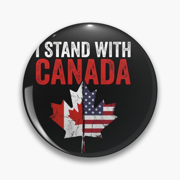 Item preview, I Stand With Canada Patriotic Canadian American Solidarity designed and sold by w66aboo.