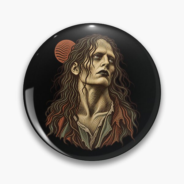 Item preview, Frankenstein Creature Portrait Under an Orange Sun designed and sold by Fenay Designs.