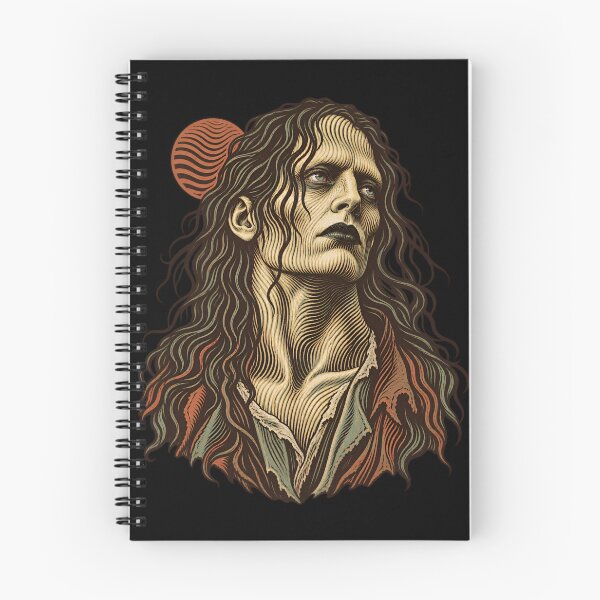 Item preview, Frankenstein Creature Portrait Under an Orange Sun designed and sold by Fenay Designs.