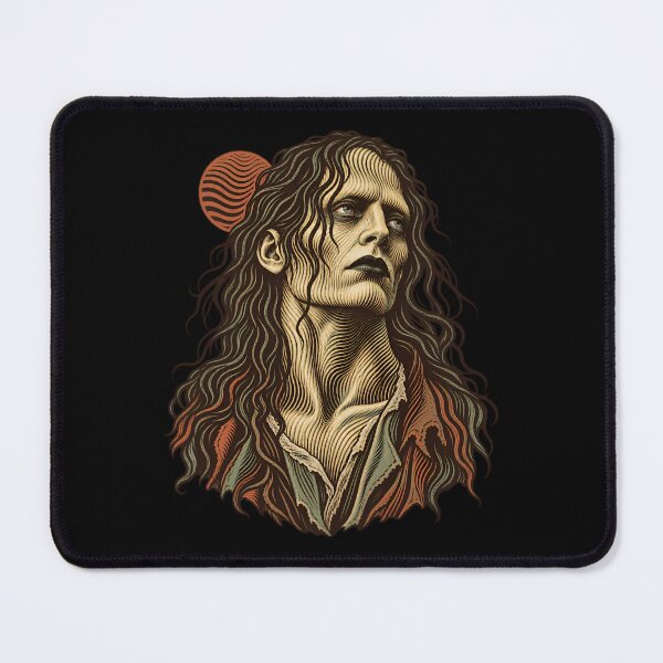 Item preview, Frankenstein Creature Portrait Under an Orange Sun designed and sold by Fenay Designs.
