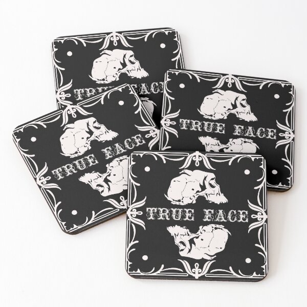 Item preview, Bold Skull Graphic | True Face | Dark Skull Illustration designed and sold by Half Mess.