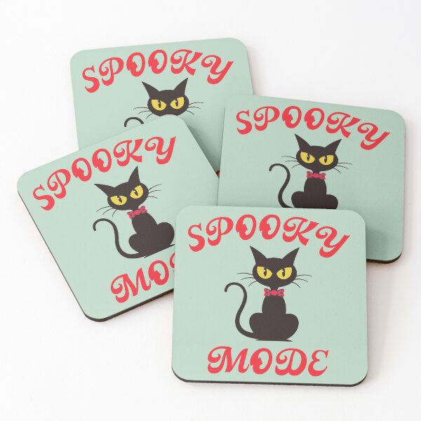 Item preview, Spooky Mood Black Cat Halloween designed and sold by Mdjahirulsk.