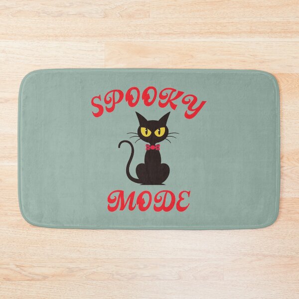Item preview, Spooky Mood Black Cat Halloween designed and sold by Mdjahirulsk.