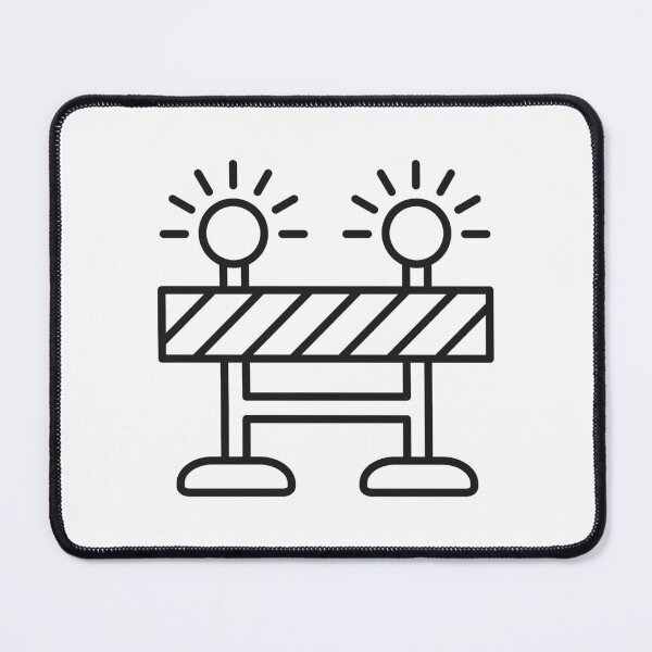 Item preview, Road Construction Barrier Line Icon designed and sold by VectorForge Studio.
