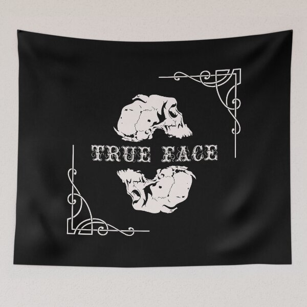 Item preview, Bold Skull Graphic | True Face | Dark Skull Illustration designed and sold by Half Mess.