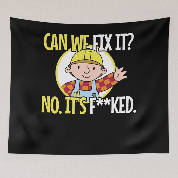 Item preview, Can We Fix It Funny Repair Man designed and sold by kiekedensea.
