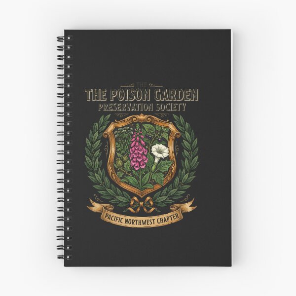 Item preview, The Poison Garden Preservation Society Pacific Northwest Chapter Poisonous Plants Botanical Gardener designed and sold by w66aboo.