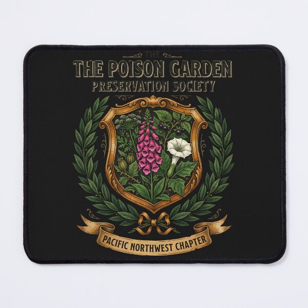 Item preview, The Poison Garden Preservation Society Pacific Northwest Chapter Poisonous Plants Botanical Gardener designed and sold by w66aboo.