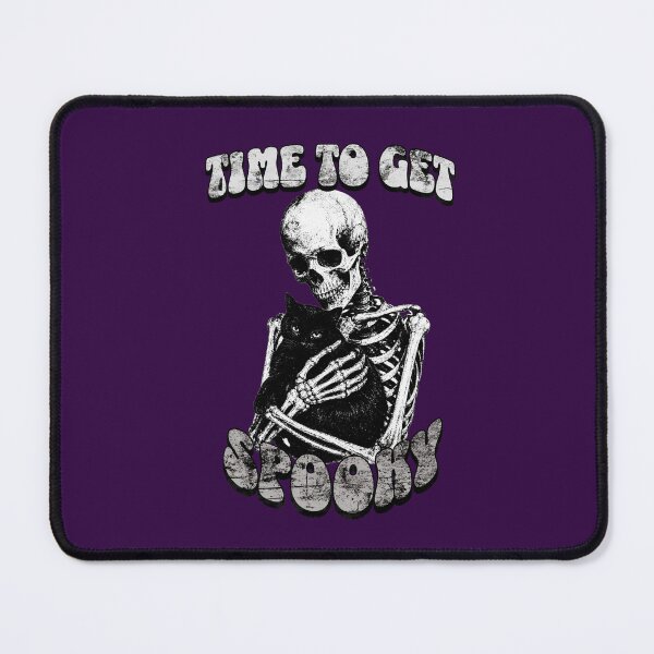 Item preview, Time To Get Spooky Skeleton With Cute Cat designed and sold by Randomnessy.