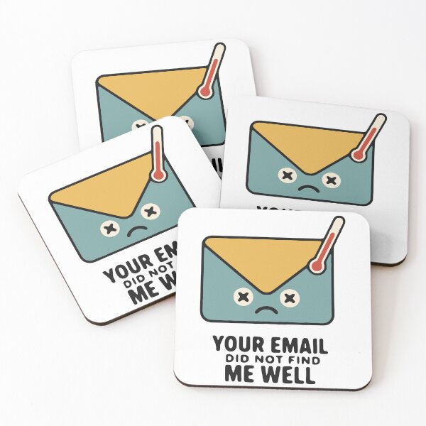 Item preview, Your email did not find me well - funny sarcastic office email humor designed and sold by GagShots.
