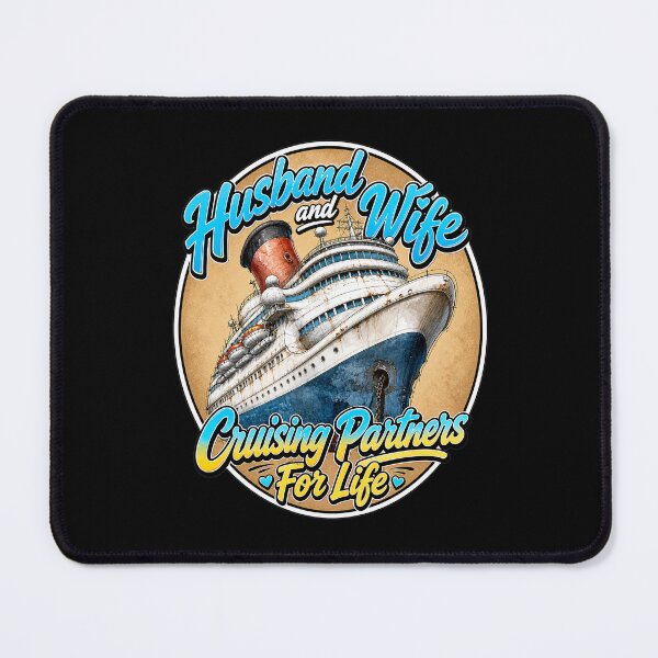 Item preview, Husband Wife Cruising Partners For Life Cruise Love designed and sold by Wilcox PhotoArt.