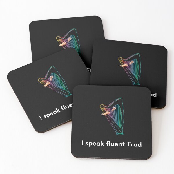 Item preview, I speak fluent Trad Harp Colors designed and sold by TraDArt.