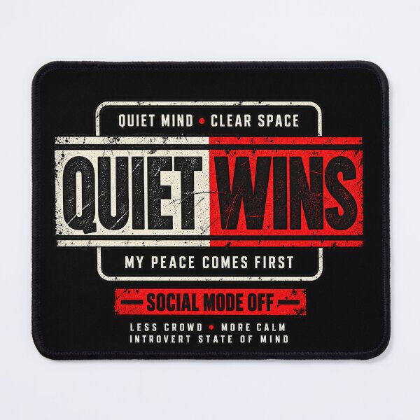Item preview, Quiet Wins Introvert Humor designed and sold by FZ Studio .