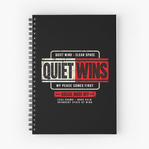 Item preview, Quiet Wins Introvert Humor designed and sold by FZ Studio .