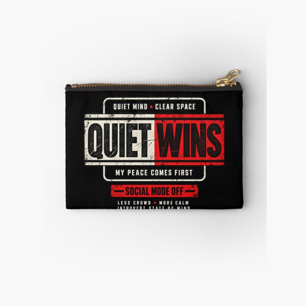Item preview, Quiet Wins Introvert Humor designed and sold by FZ Studio .